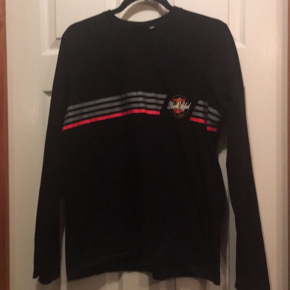 Black label long sleeve t- shirt